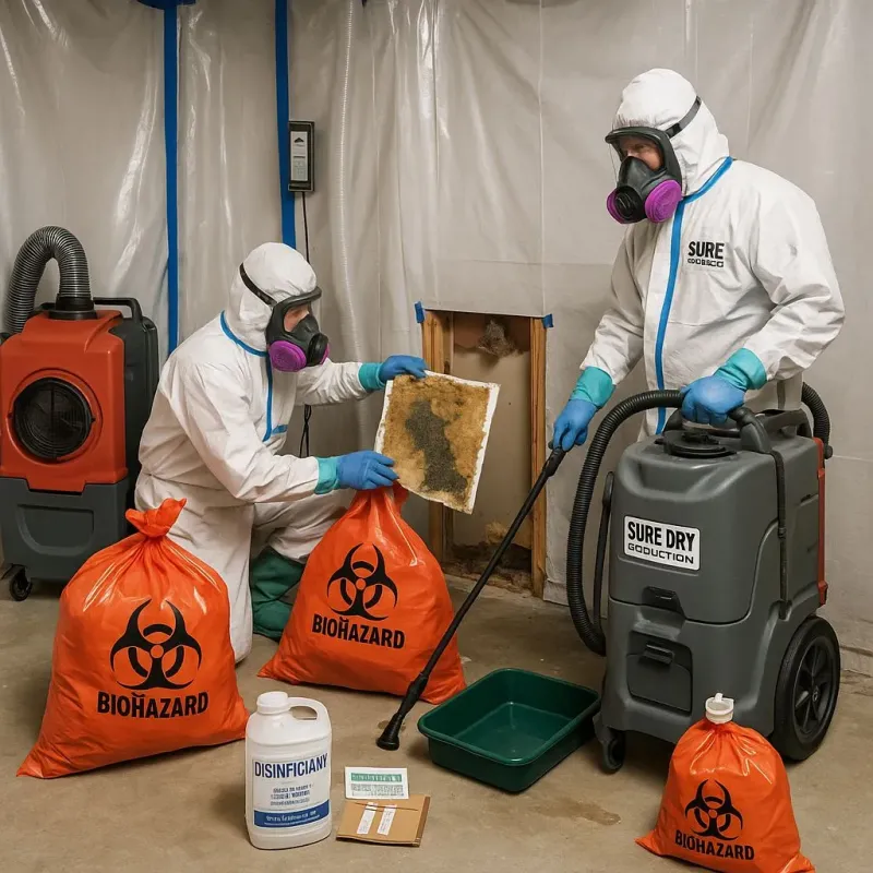 Contaminated Water Handling Protocols process in Prairie Grove, IL