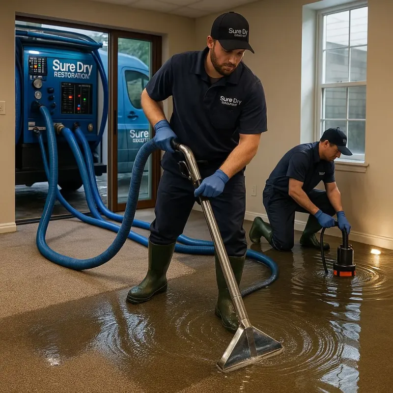 Water Extraction and Removal process in Prairie Grove, IL
